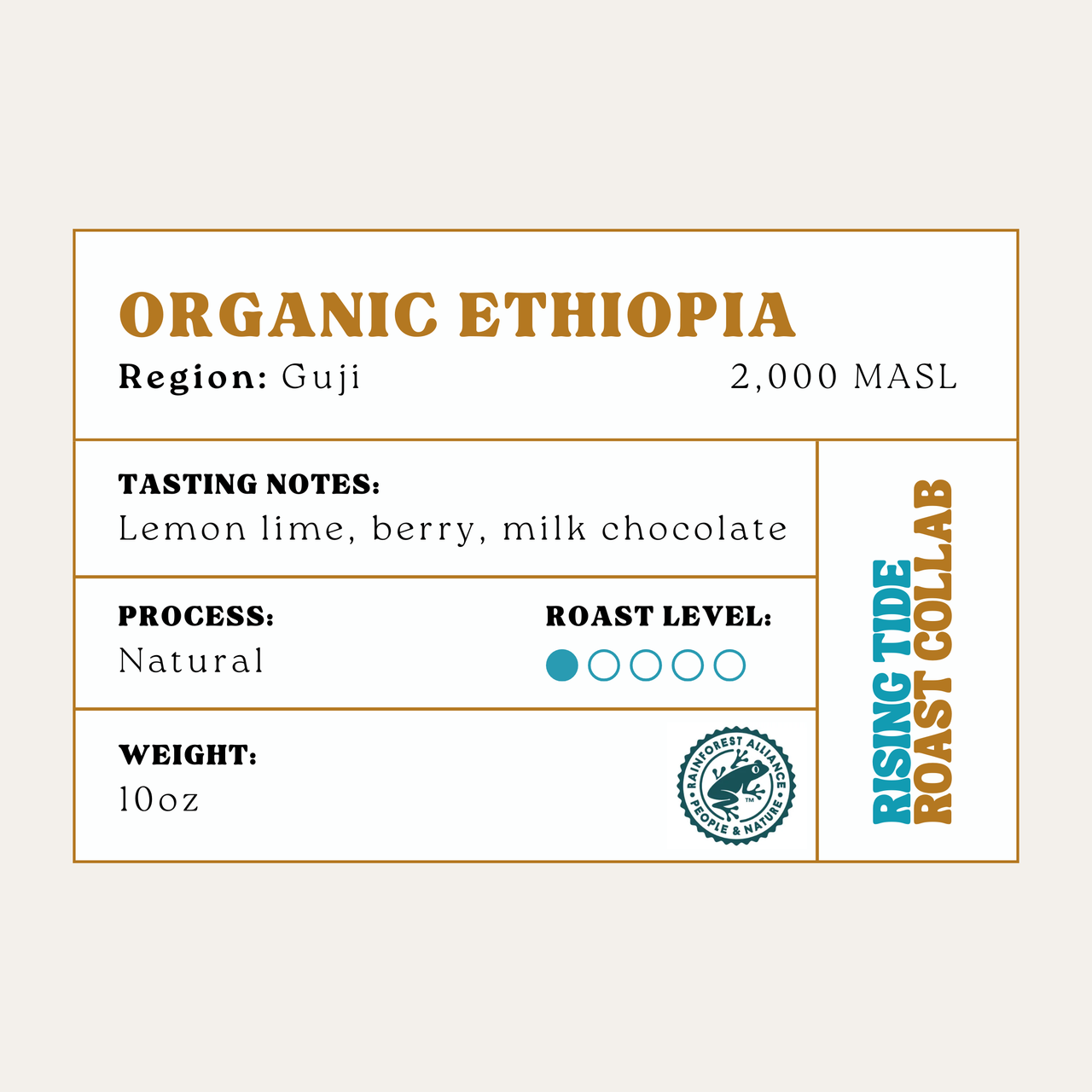 Sample Bag: Organic Ethiopia