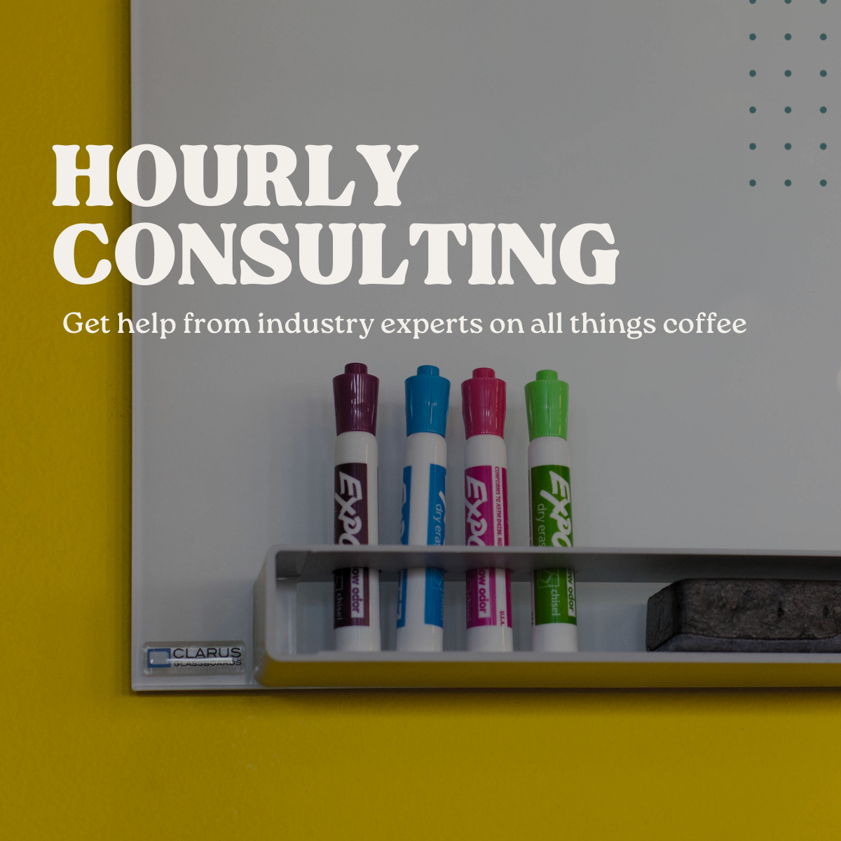 Hourly Consulting on All Things Coffee