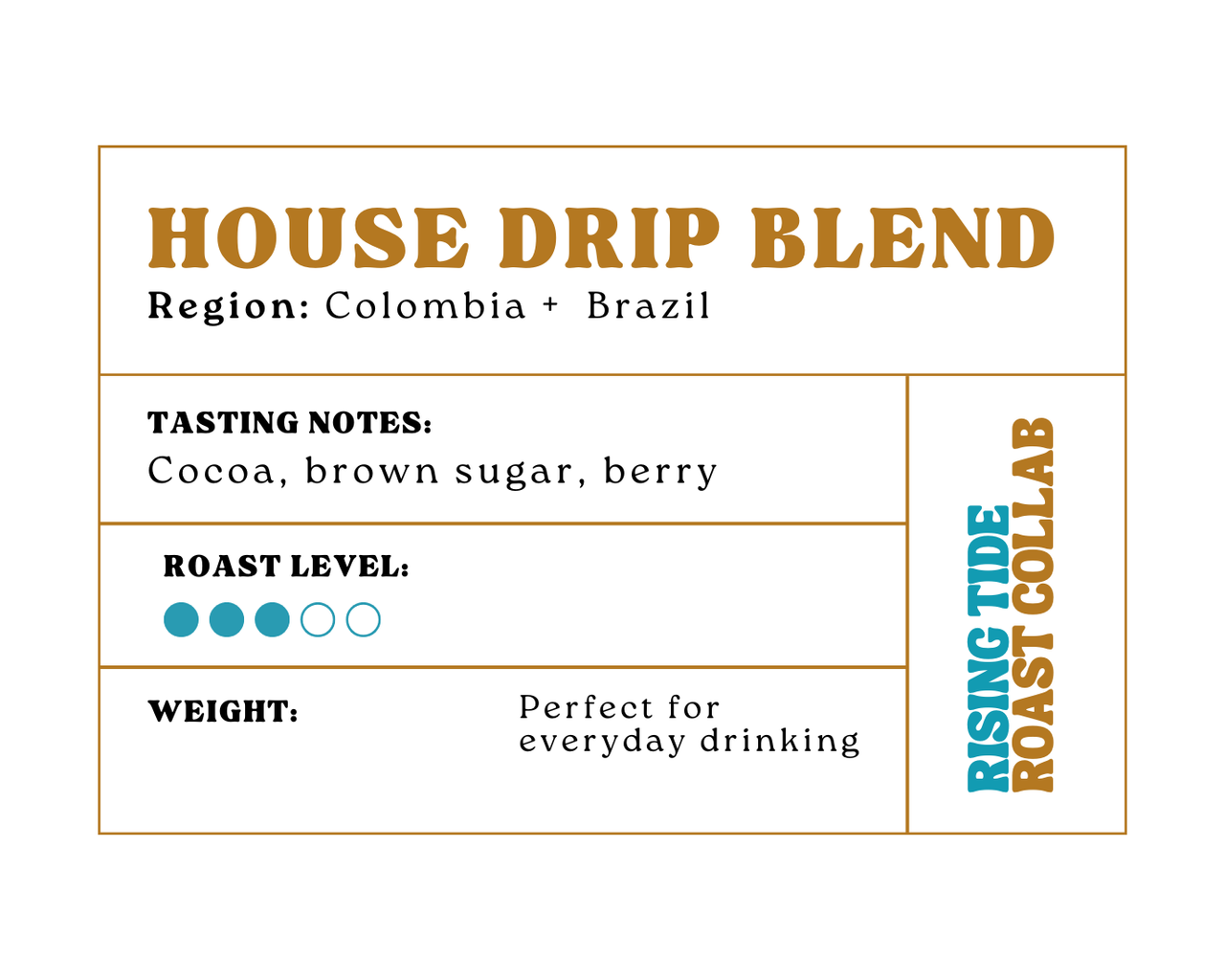 House Drip Blend - White Label