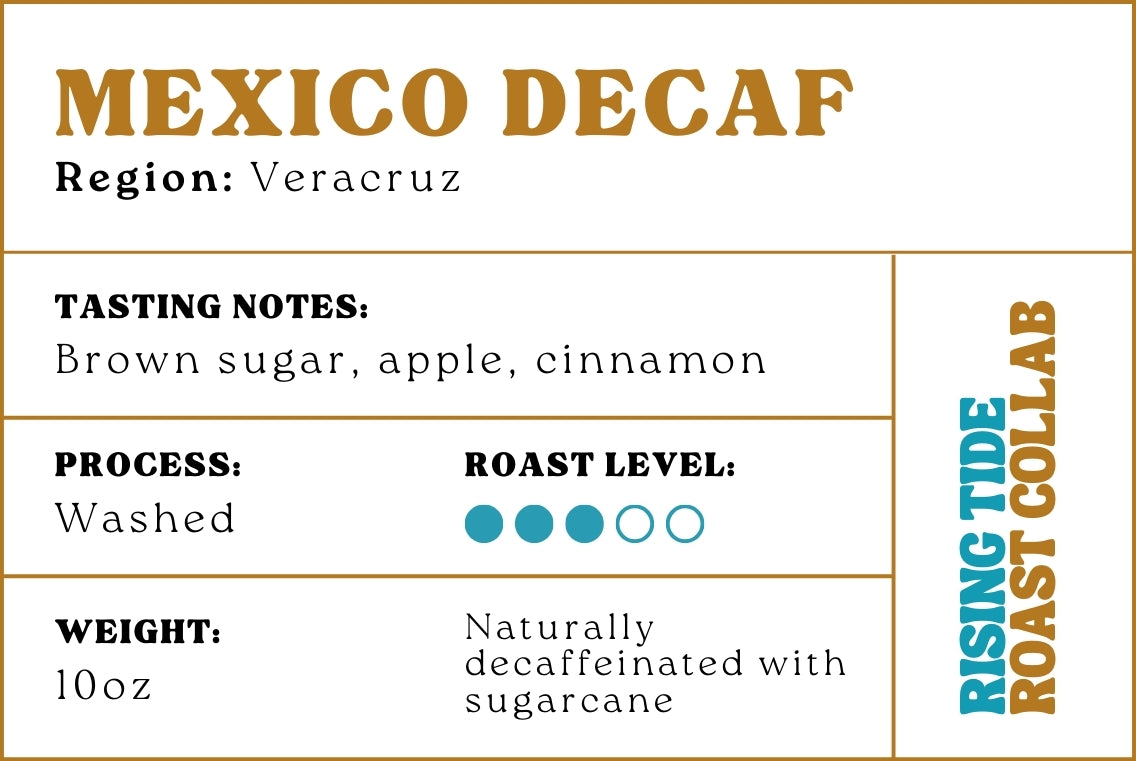 Mexico Sugarcane Decaf 10oz Bag